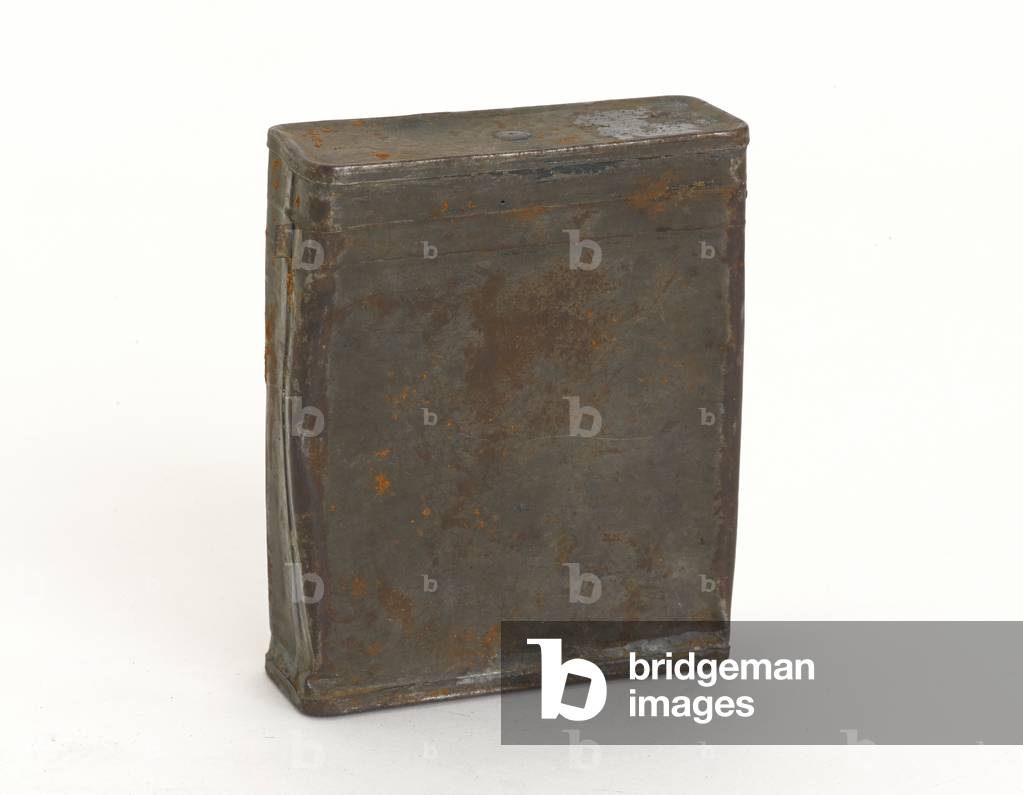Iron ration in sealed tin, 1915 (tin)