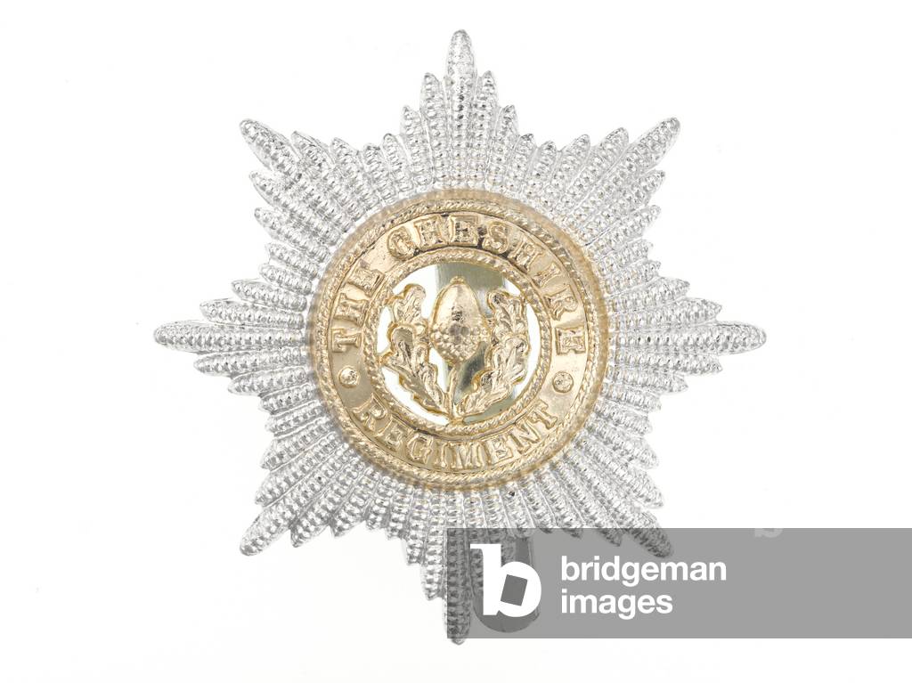 Cap badge, c.1970 (anodised aluminium)