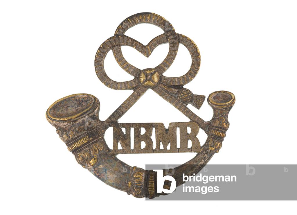 Pouch badge, Northern Bengal Mounted Rifles, 1889-1947 (metal)