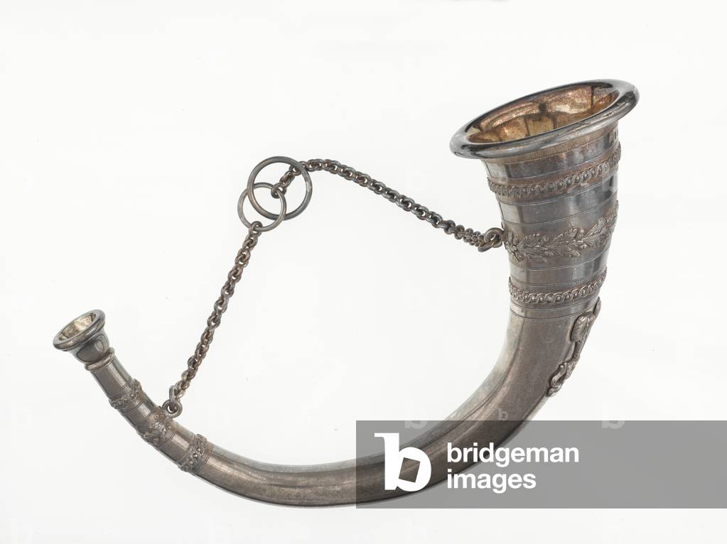 Silver bugle, 1793 circa (silver)