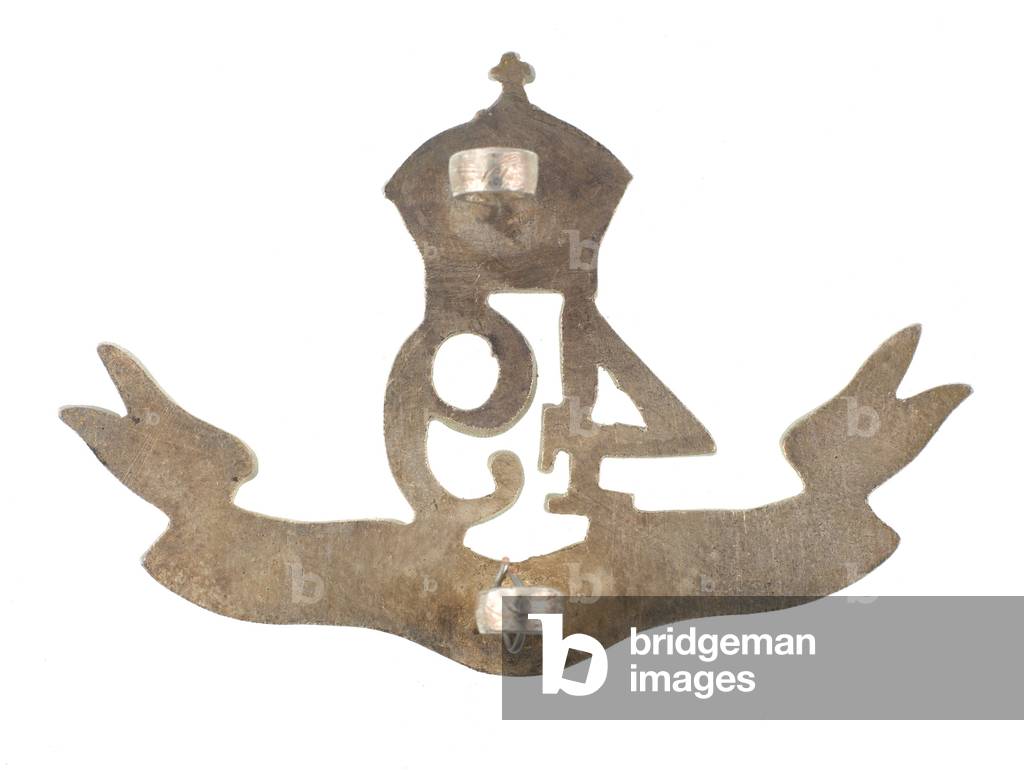 Cap badge, 49th Bengal Infantry, 1917-1920 (metal)