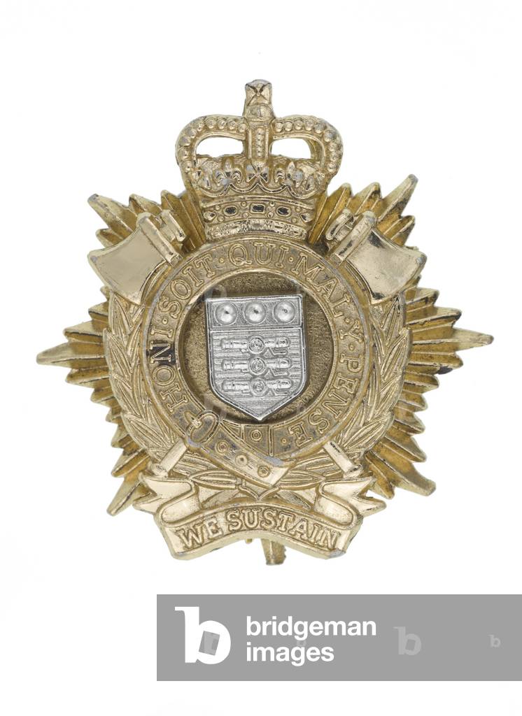 Cap badge, 1993 (metal)
