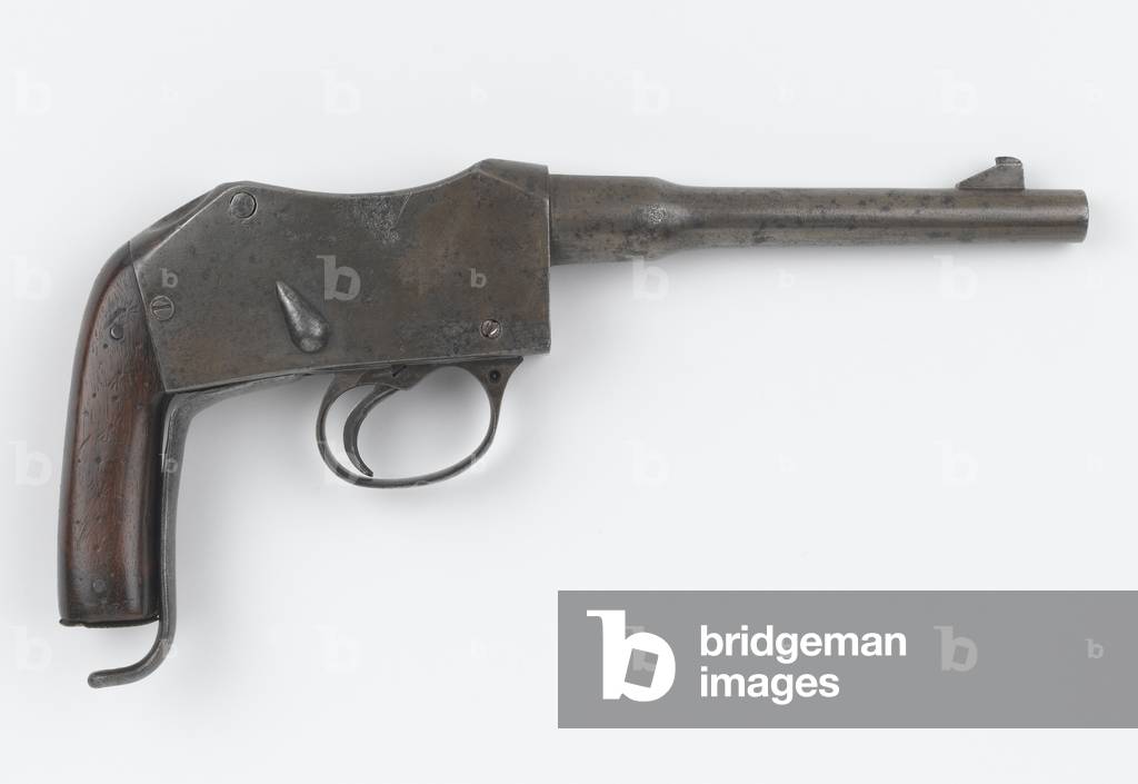 Single shot Martini Henry .303 inch breech-loading pistol, North West Frontier, c.1900 (pistol, breechloading. .303 in Martini Henry conversion)