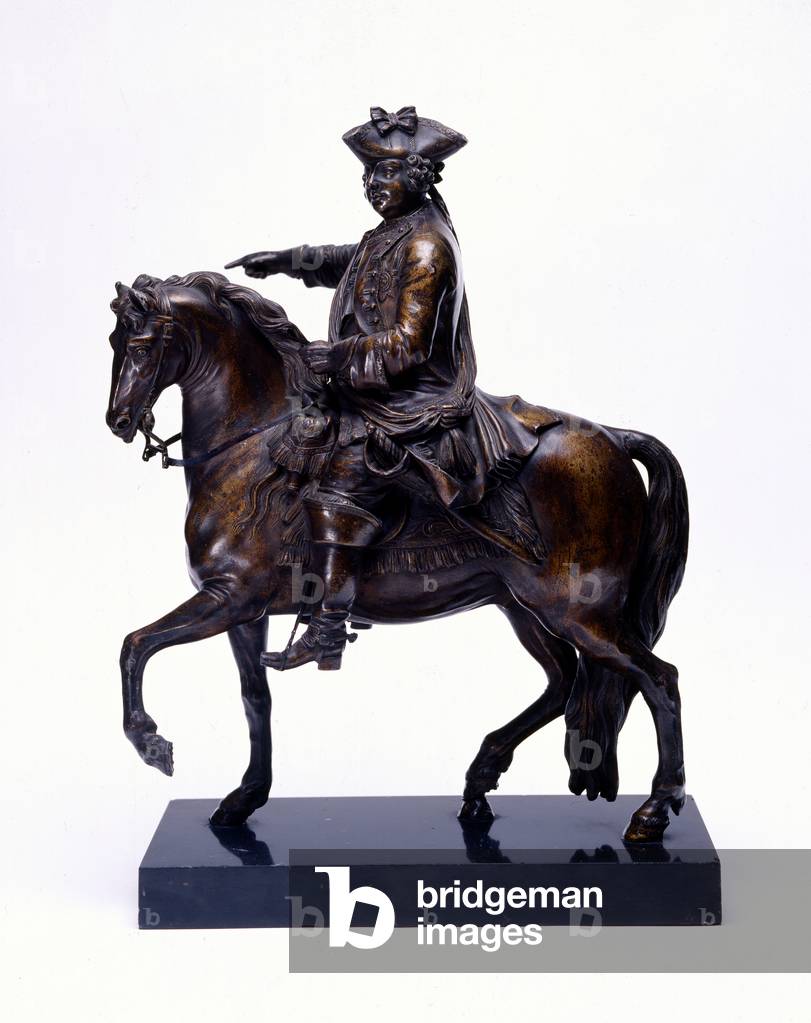 Statuette of William Augustus, Duke of Cumberland, 1746 circa (lead and bronze)