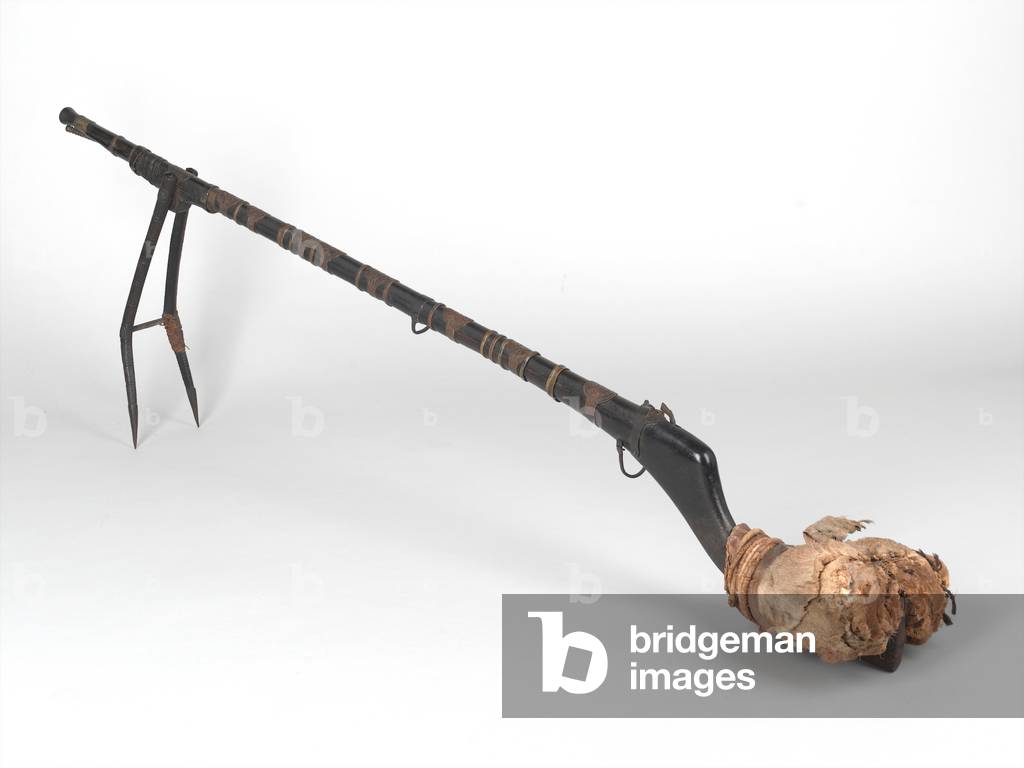 Afghan matchlock torador musket, 1878 circa