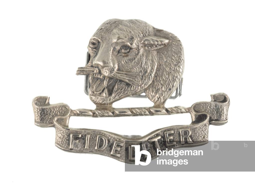 Collar badge, Northern Bengal Mounted Rifles, 1889-1947 (metal)
