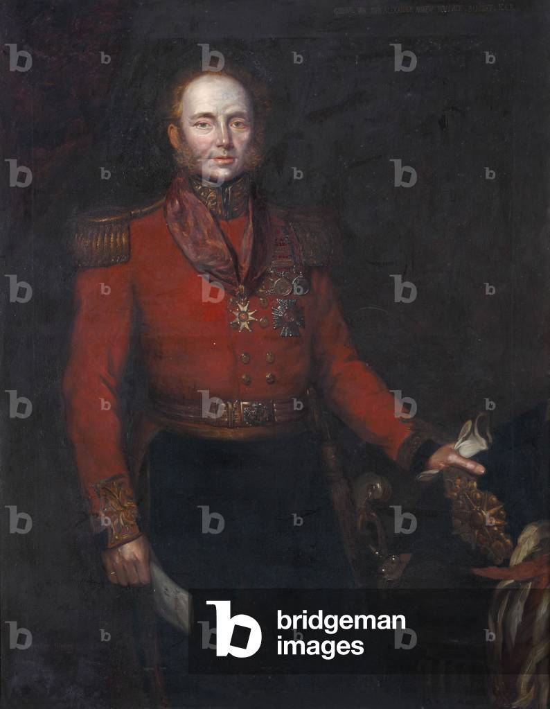 Major-General John Alexander Dunlop Agnew Wallace, c.1829 (oil on canvas)