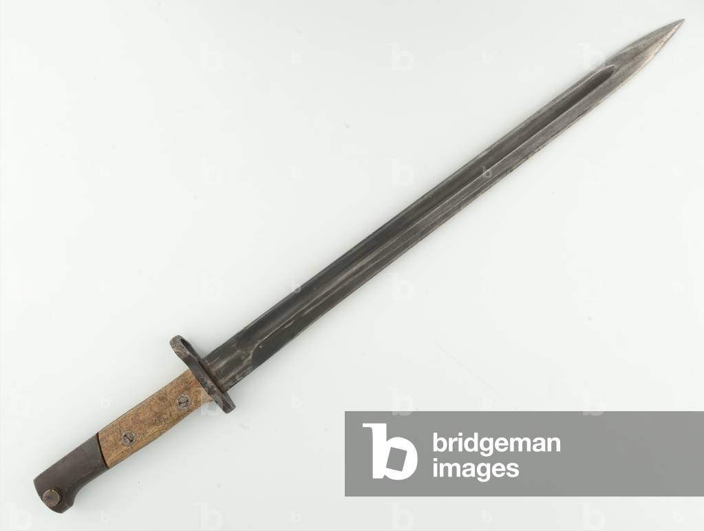 Yugoslavian manufactured bayonet for the M1924 Mauser rifle, 1999 circa (metal)