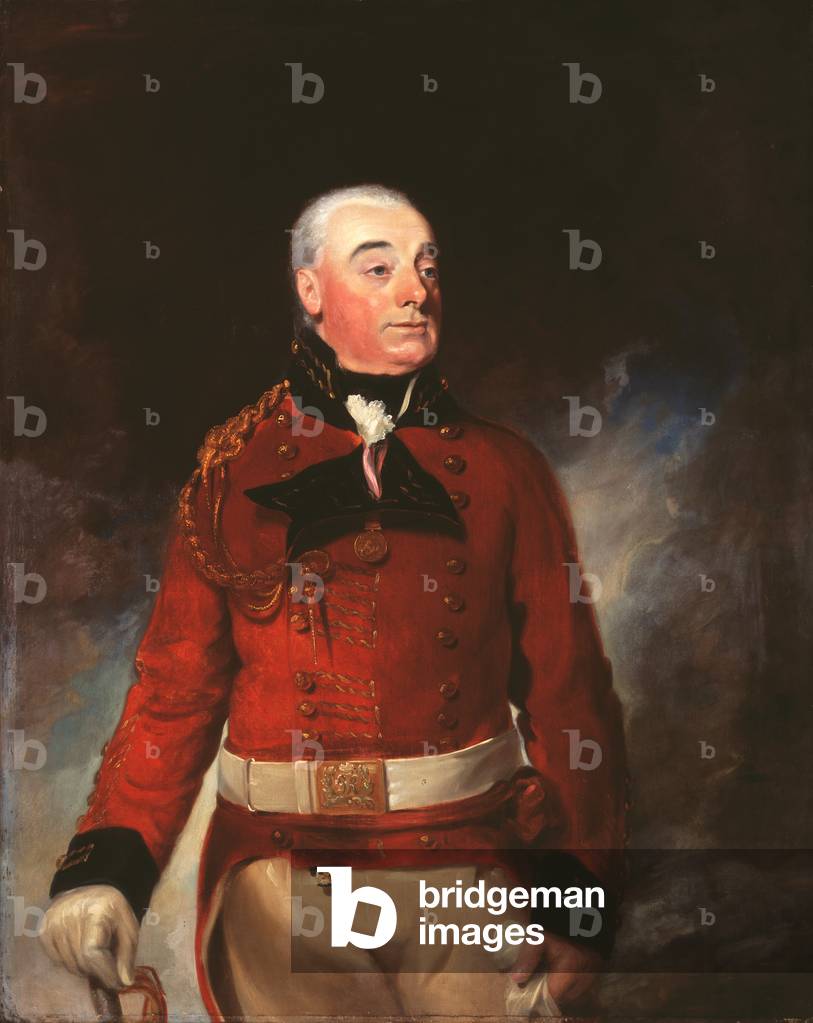 Lieutenant-General (later General) Thomas Scott, Army Staff, 1817 (oil on canvas)