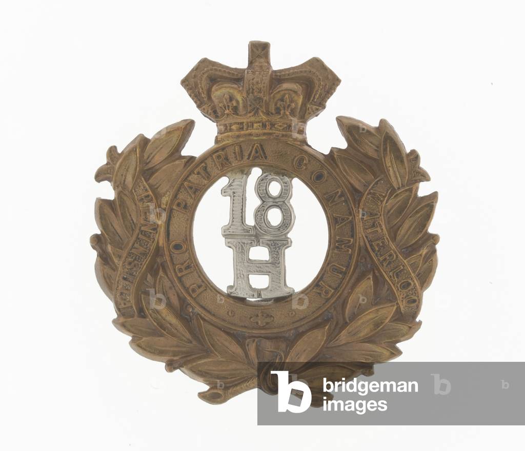 Cap badge, c.1900-2 (brass)