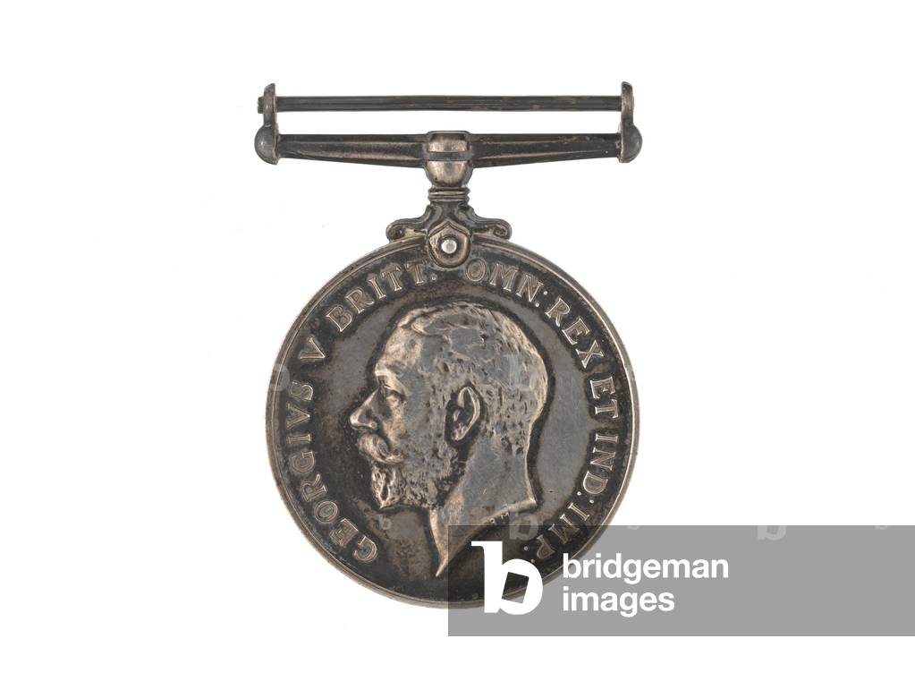 British War Medal 1914-20 awarded to Lance Corporal Val Lander 1/13th (County of London) Princess Louise's Kensington Battalion, The London Regiment (metal)