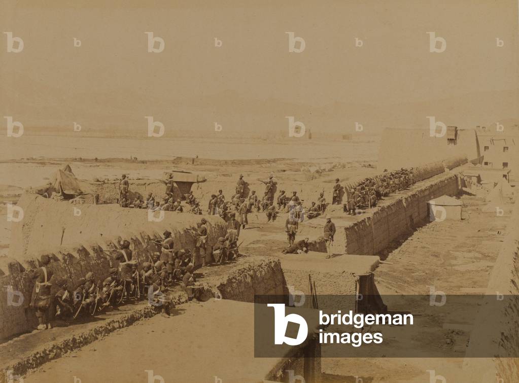 Strongpoint, Kabul 1879 (b/w photo)