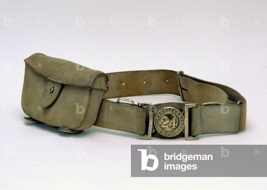Waistbelt, other ranks, 24th (2nd Warwickshire) Regiment of Foot, 1879 (leather)