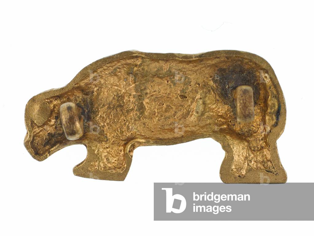 Collar badge, Assam Regiment, 1941-1947. (brass)