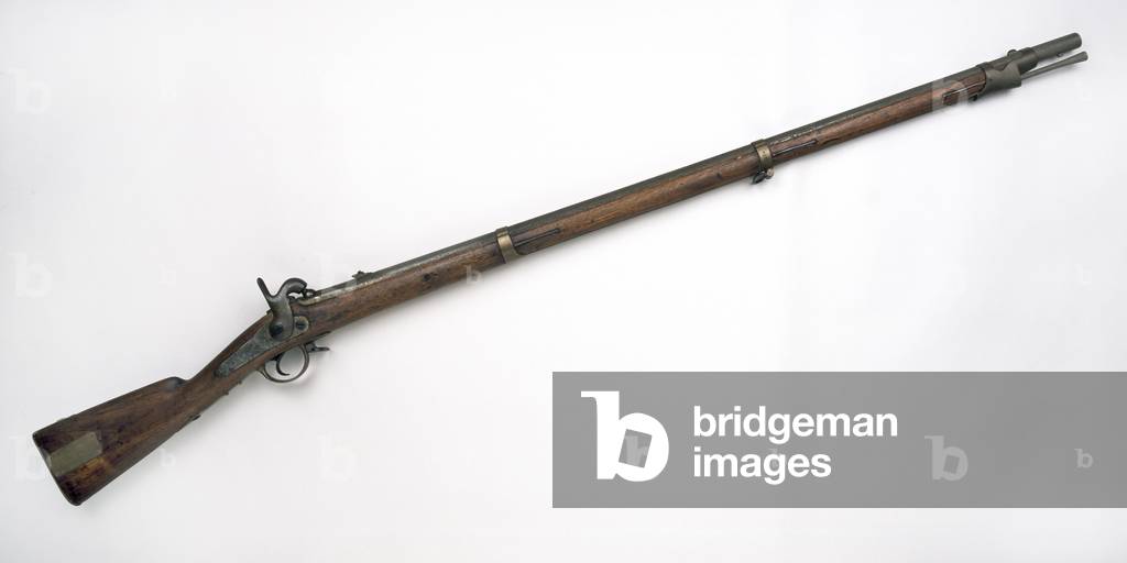 Russian .709 inch percussion musket, Model 1845, 1847