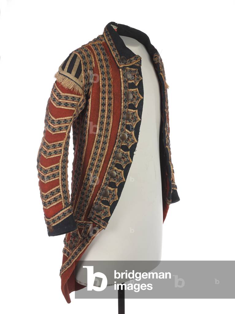 Drummers coat, 1st Regiment of Foot Guards, 1780 circa (fabric)