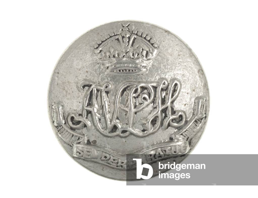 Button, Assam Valley Light Horse (metal)