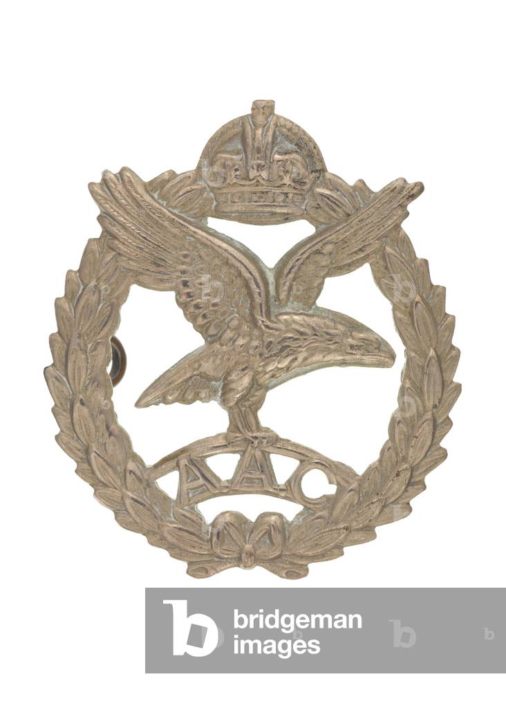Cap badge, c.1940-44 (metal)