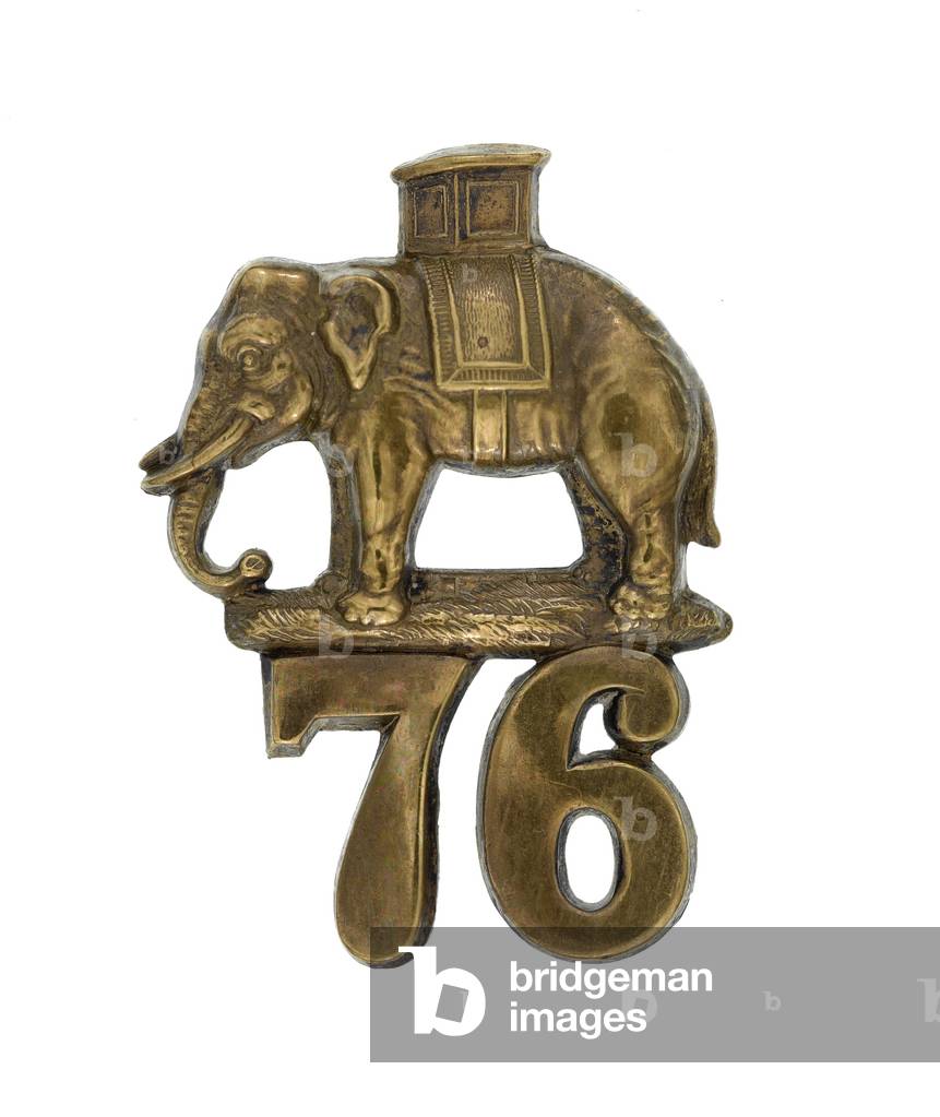 Glengarry badge, 1874-81 (brass)