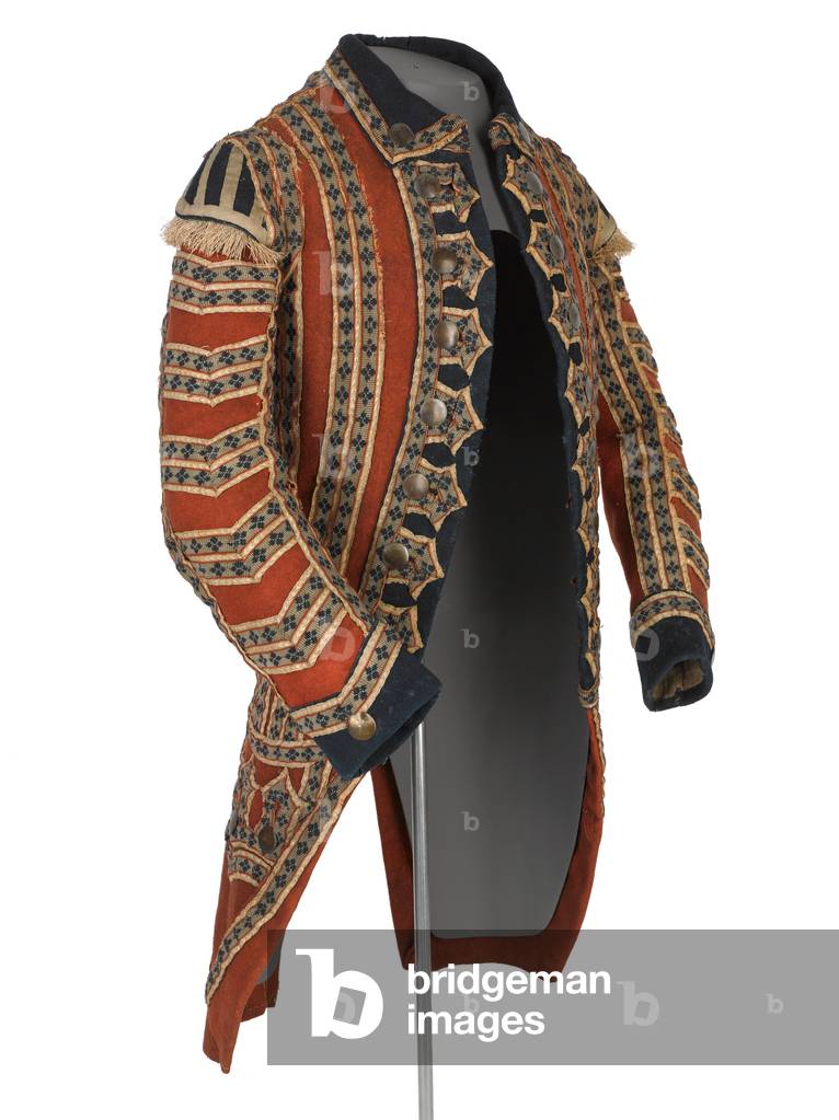 Drummers coat, 1st Regiment of Foot Guards, 1780 circa (fabric)