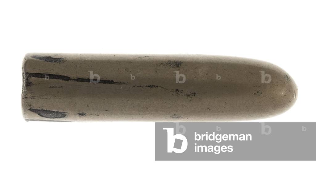 Mauser bullet extracted from the leg of Private Thomas Hewitt, Loyal North Lancashire Regiment, in Mesopotamia, in 1916 (metal)