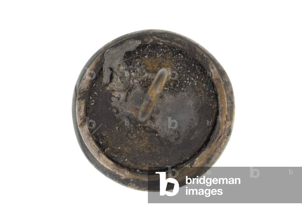 Button, Calcutta Volunteer Lancers, 1872-1881 (metal)