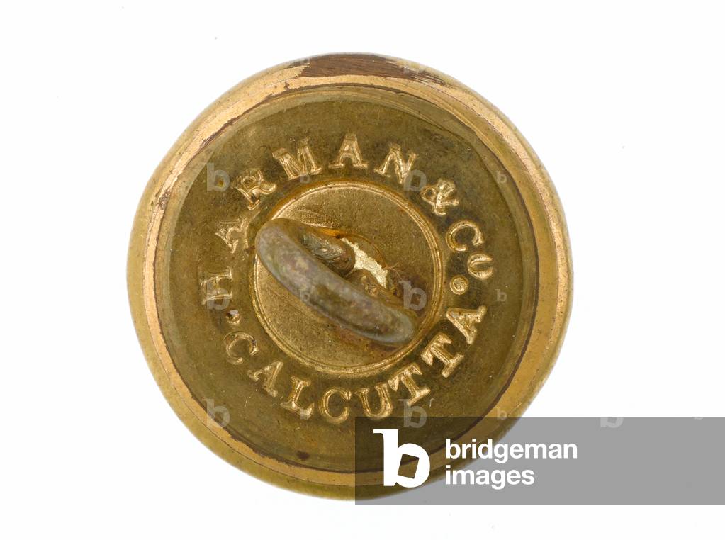 Button, Bengal Staff Corps, 1876-1891 (gilt)