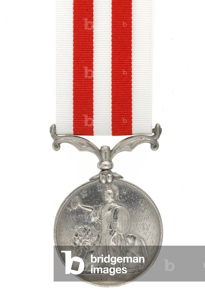 Indian Mutiny Medal 1857-58, Lieutenant Reginald William Sartorius, 6th Regiment of Bengal Cavalry (metal)
