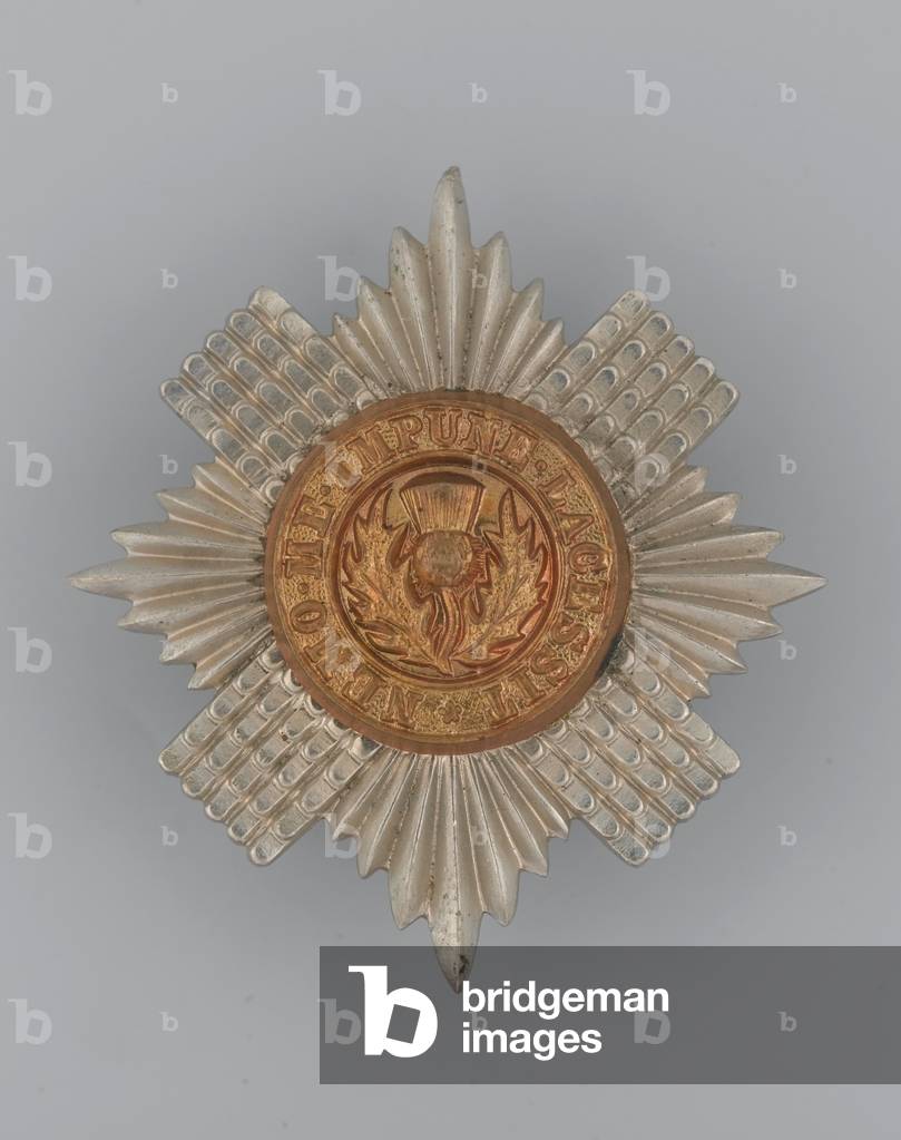 Cap badge, c.1896-1920 (metal)