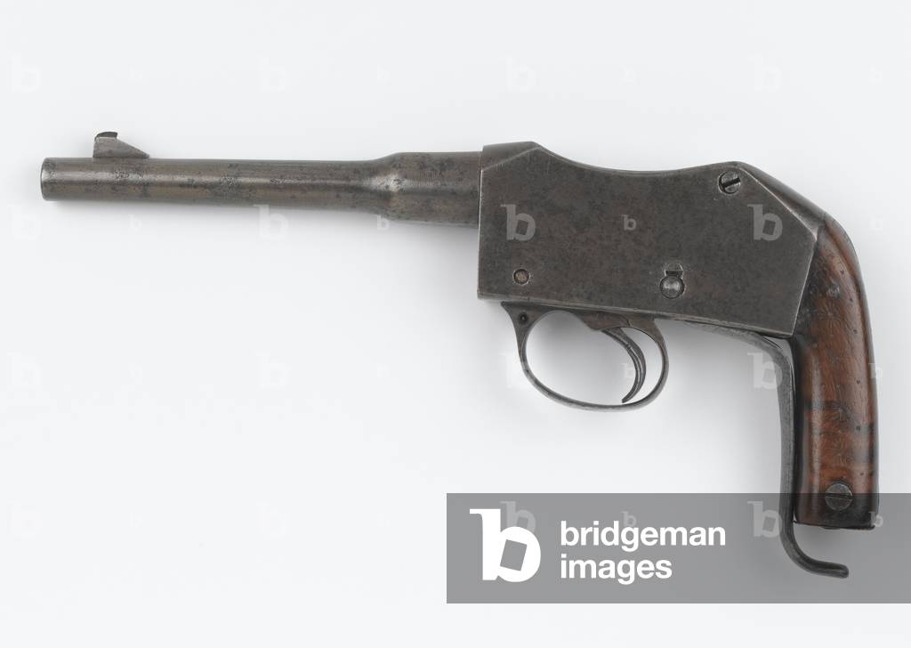 Single shot Martini Henry .303 inch breech-loading pistol, North West Frontier, c.1900 (pistol, breechloading. .303 in Martini Henry conversion)