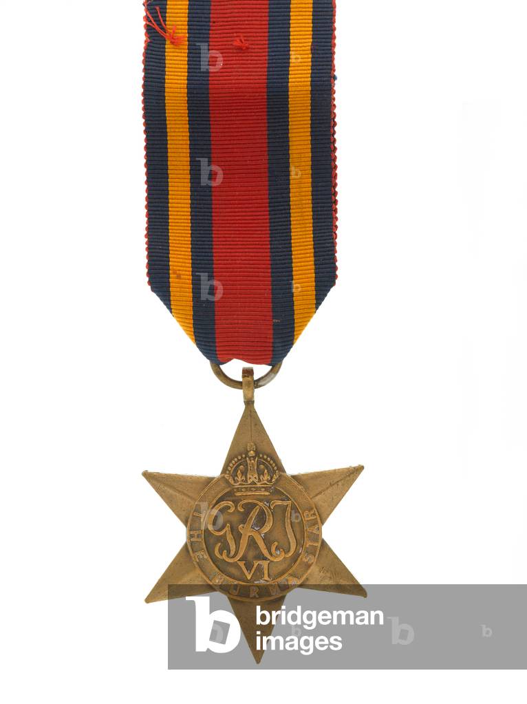 Burma Star awarded to Warrant Officer Inusa Wasi, The King's African Rifles (metal)