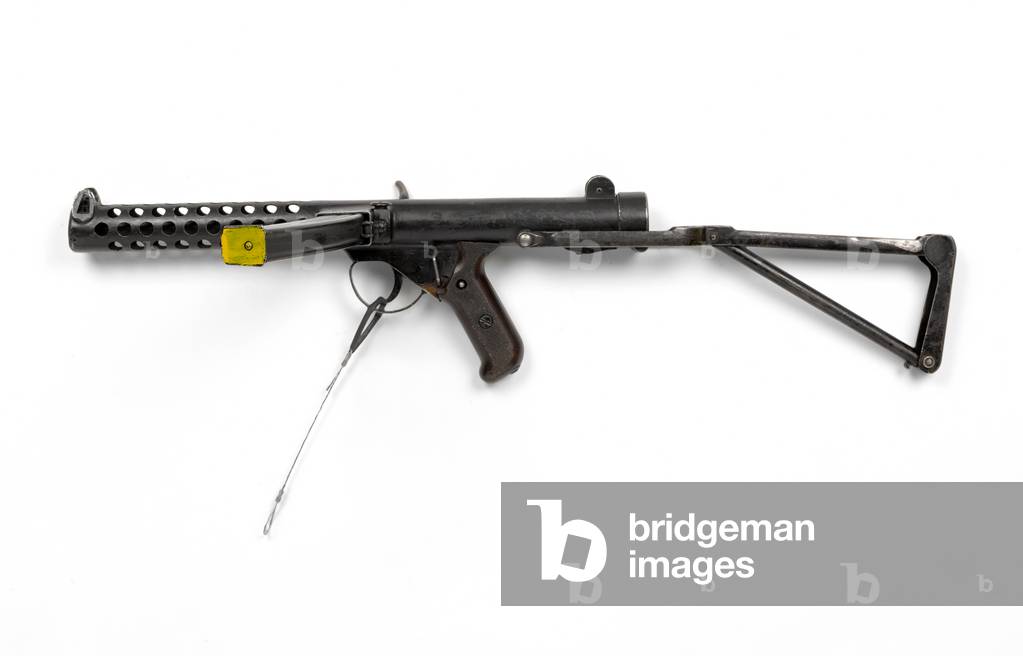 Patchett 9 mm Mk I experimental sub machine gun, c.1944 (sub machine gun, Patchett, 9 mm Mk I)