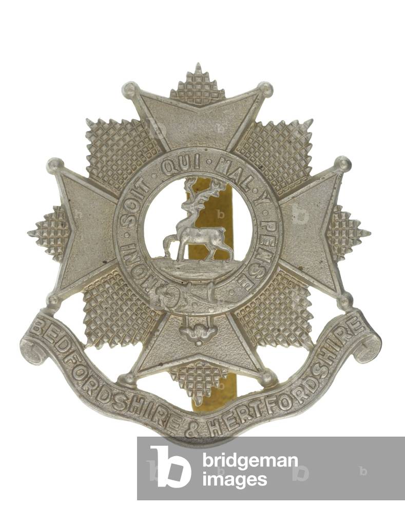Cap badge, c.1924-58 (metal)