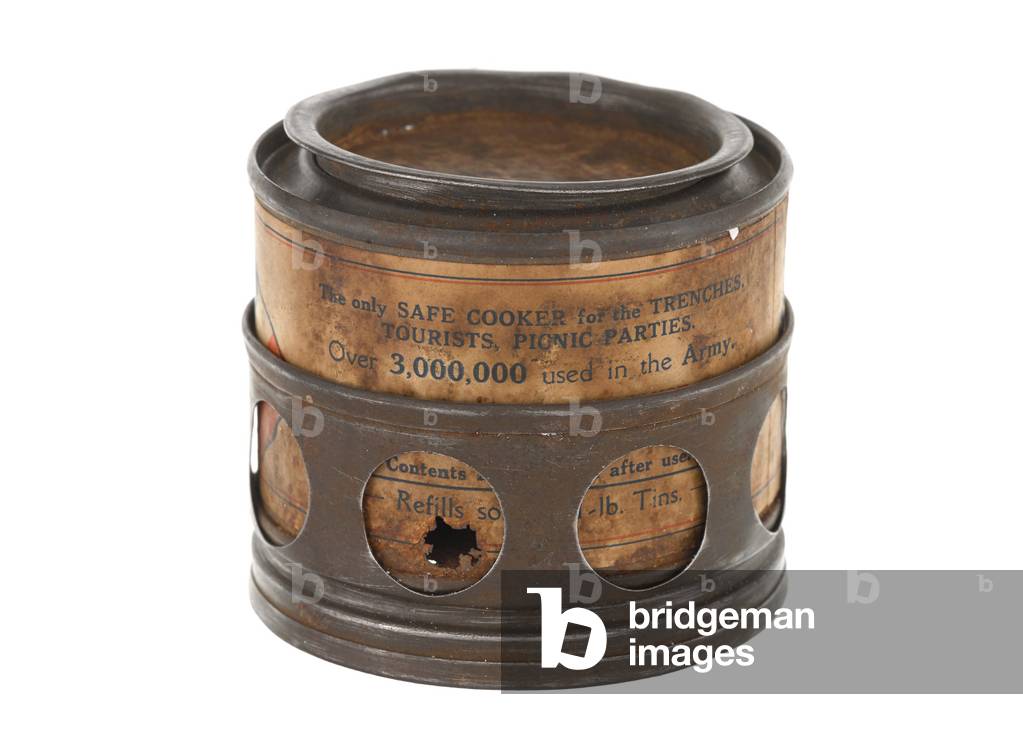 Tommys Cooker, portable camp cooker, 1914 circa