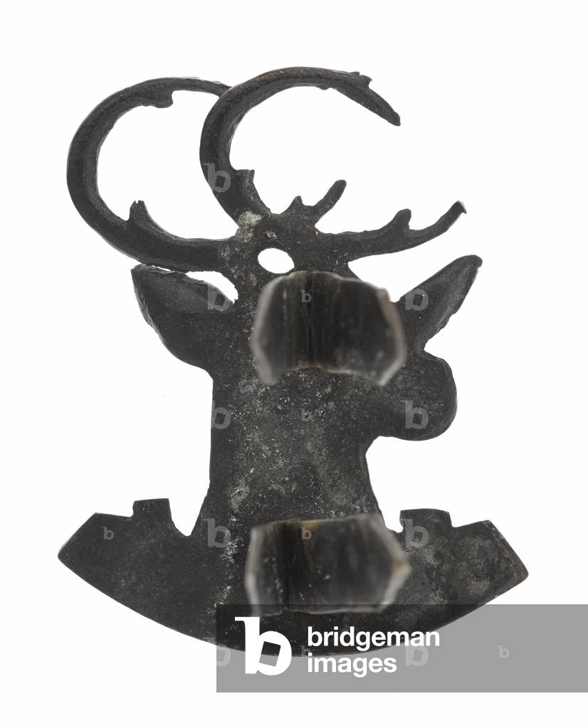 Cap badge, 3rd Battalion, 70th Burma Rifles, 1917-1922 (brass)