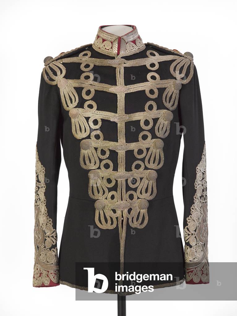 Full dress tunic, Oxfordshire Yeomanry (Queens Own Oxfordshire Hussars), c.1919 (tunic)