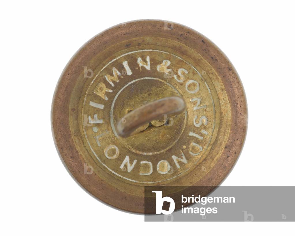 Shoulder button, Malay State Guides, 1896-1919 (brass)