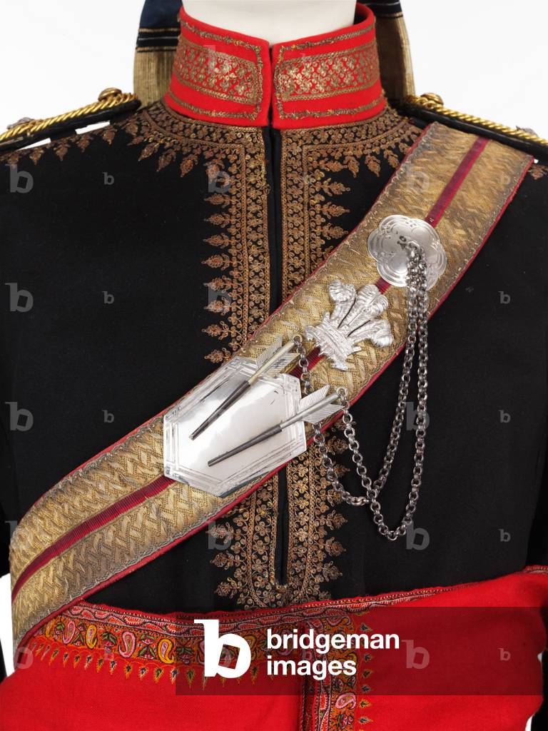 Leather pouch belt worn by Major J A C May-Somerville, 11th King Edward's Own Lancers (Probyn's Horse), 1913 circa (leather)