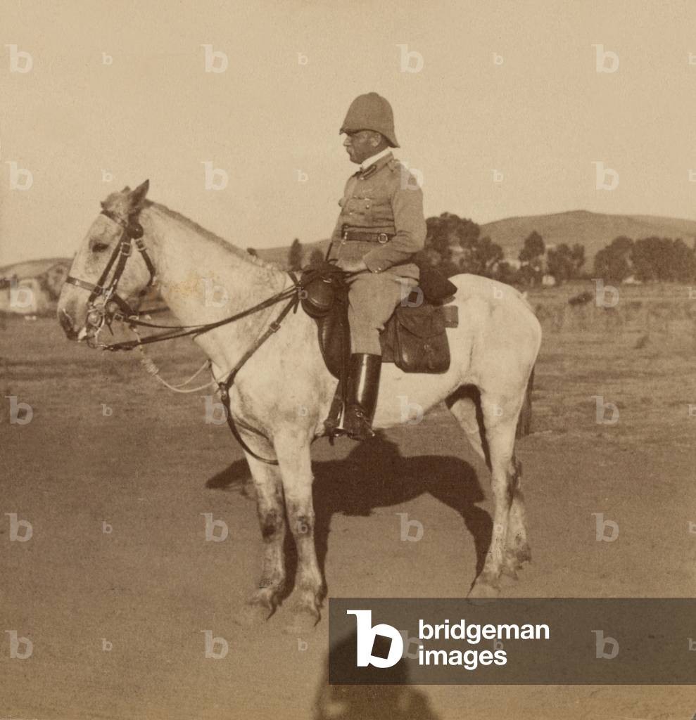Major-General John French, c.1900 (photograph, stereoscopic)