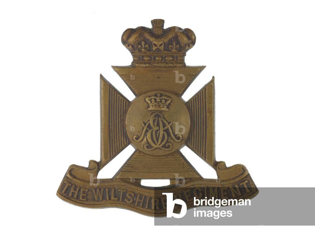 Cap badge, c.1900 (brass)