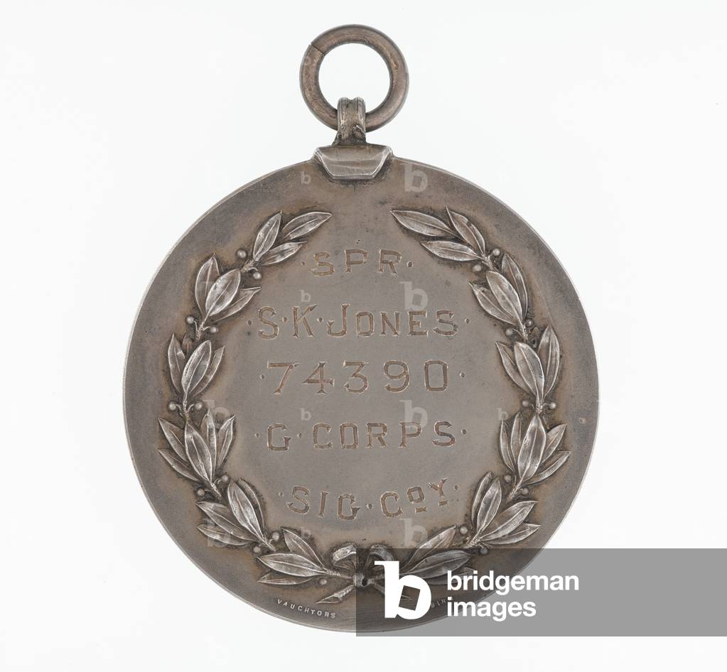 Prize medal for swimming, 1917 (metal)