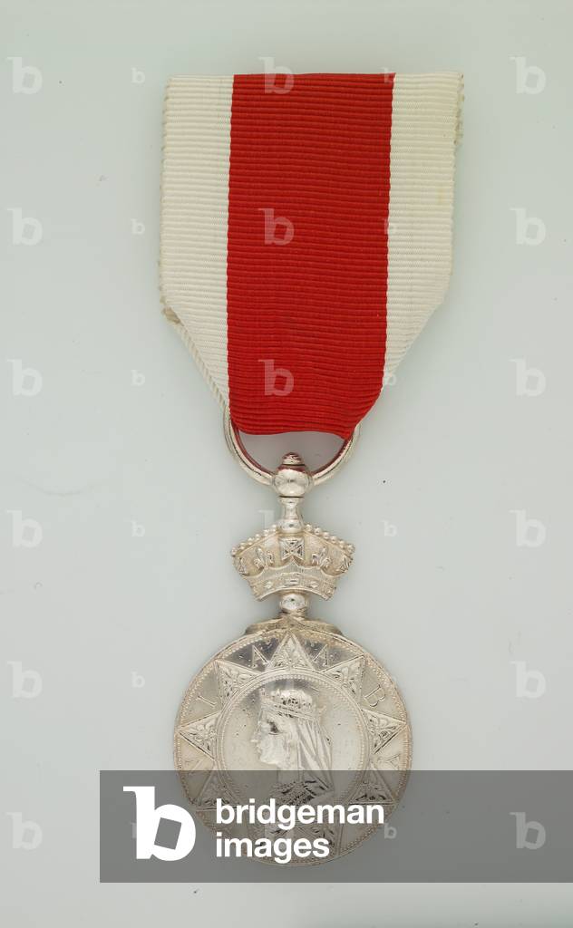 Abyssinian War Medal 1867-68, Private Yakobjee Israel, 2nd Grenadier Regiment of Bombay Native Infantry (metal)
