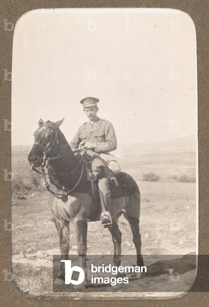 Lieutenant-Colonel Henry Jourdain, 5th Battalion The Connaught Rangers, 1915 (b/w photo)