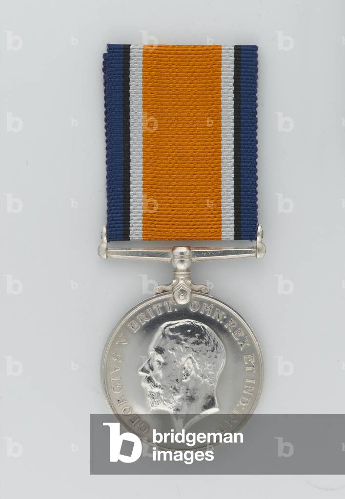 British War Medal 1914-20, Lieutenant Frank Alexander de Pass, 34th Prince Albert Victor's Own Poona Horse (metal)