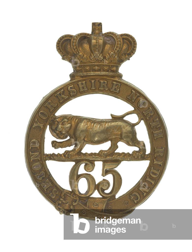 Glengarry badge, 1874-81 (brass)