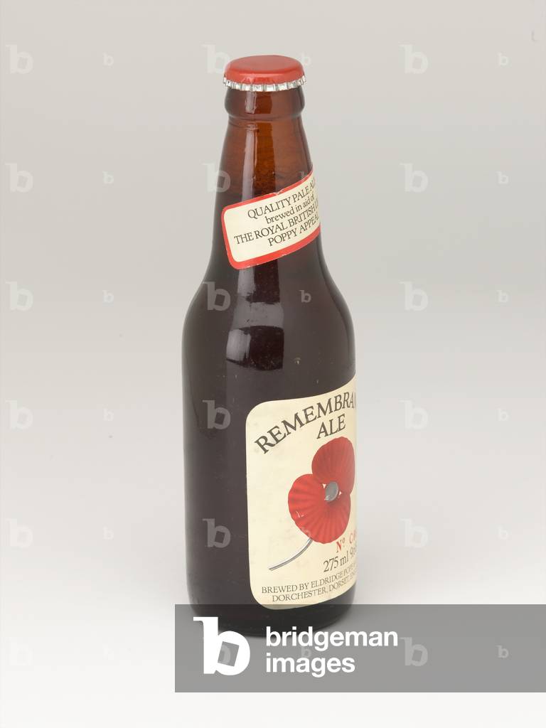 Bottle of Remembrance Ale, 1994 circa (glass)