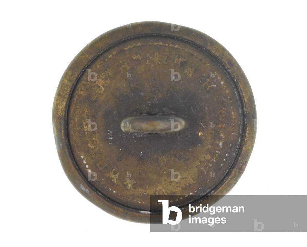 Button, other ranks, 5th Bengal European Regiment, 1858-1860 (brass)