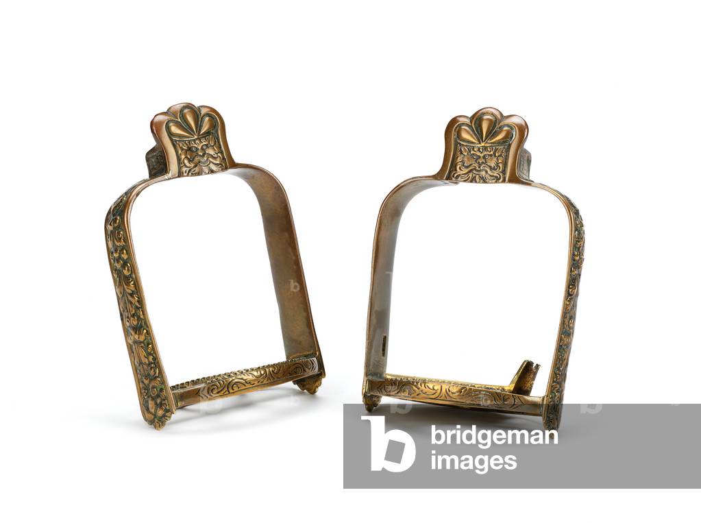 Earl of Uxbridge’s stirrups (brass)