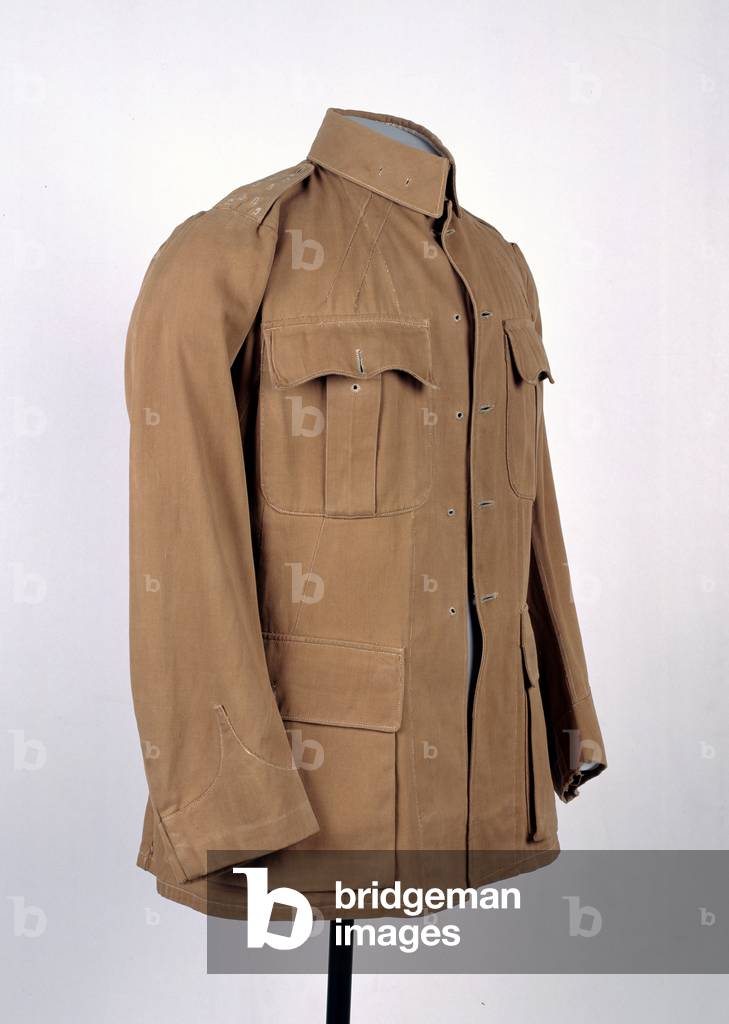 Officers khaki drill tunic worn by Captain Charles Hodgson, 2nd Battalion, The South Staffordshire Regiment (fabric)