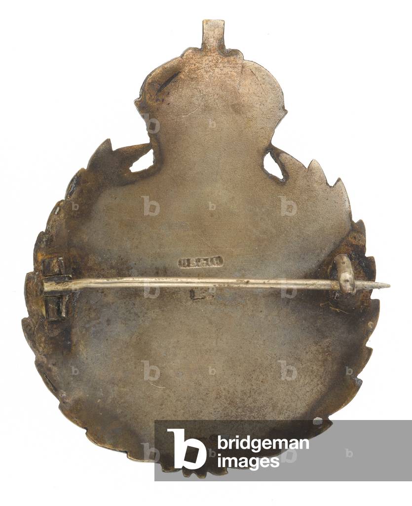Pugri badge, 65th Carnatic Light Infantry, 1903-1904 (pugri badge)